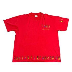 Vintage Red Guadeloupe Graphic T-Shirt